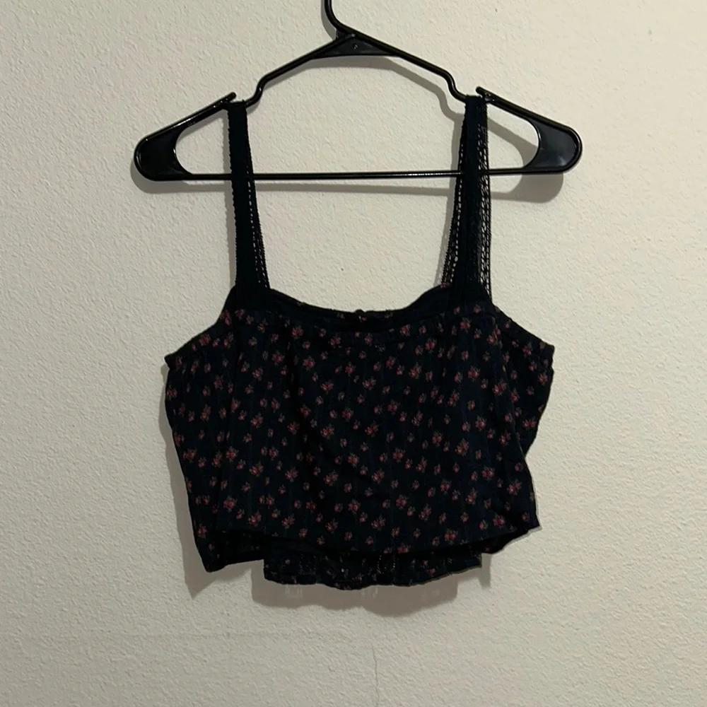American Eagle Outfitters Blue Sleeveless Bustier Tank Top / box 50 - Picture 4 of 7
